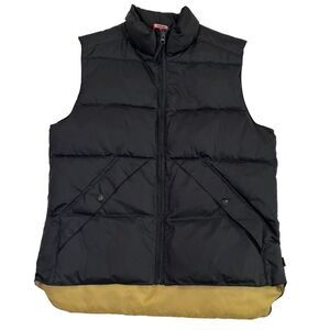 H&M L.O.G.G. Mens Sport Puffer‎ Vest, H&M Black Puffer Vests, H&M Mens Size 401
